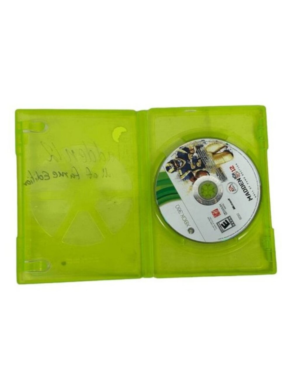 Madden 12 Hall Of Fame Edition Xbox 360 EA Sports Game Disc Only
